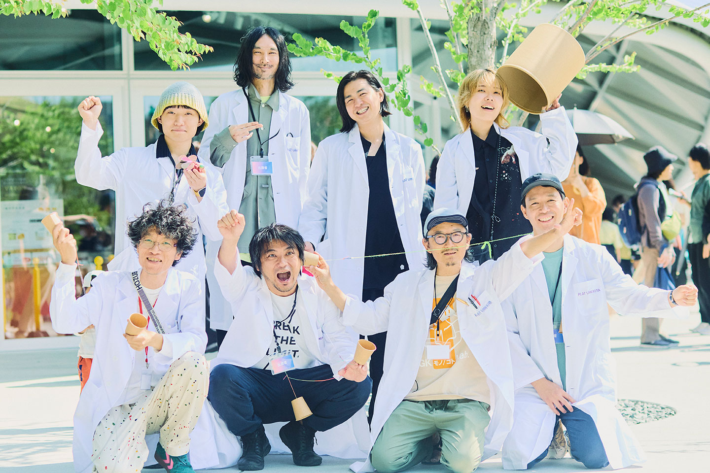 「PLAT PICNIC LAB.」のメンバーたち。